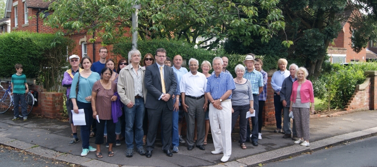 Residents and Rob Wilson MP